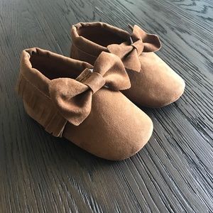 Moccasins size 3 baby NWOT